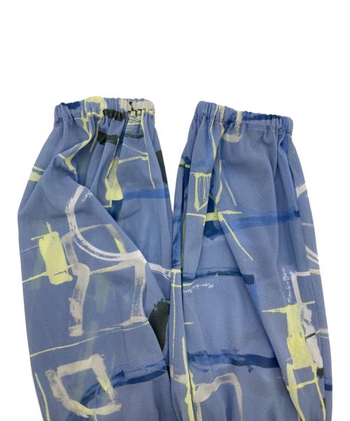 MORABITO（モラビト）MORABITO (モラビト) 総柄ワンピース ブルー サイズ:SIZE 38の古着・服飾アイテム