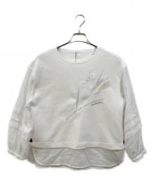 MORABITO（モラビト）の古着「切り替えデザインブラウス」｜ホワイト