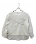 MORABITO（モラビト）の古着「切り替えデザインブラウス」｜ホワイト