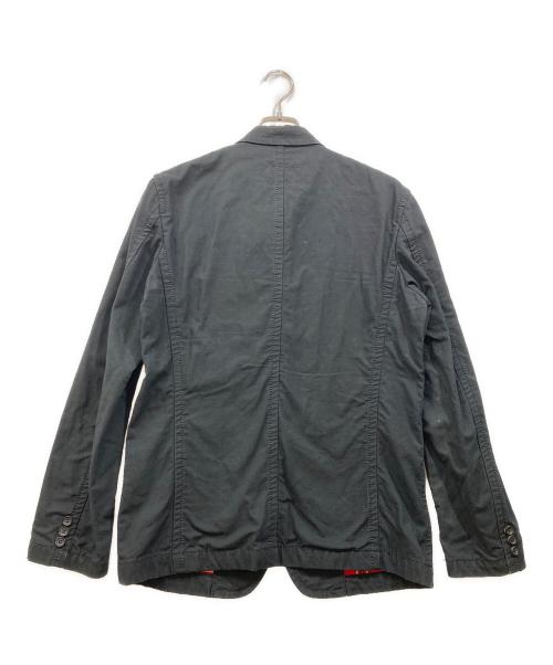 COMME des GARCONS HOMME（コムデギャルソン オム）COMME des GARCONS HOMME (コムデギャルソン オム) ジップテーラードジャケット ブラック サイズ:Lの古着・服飾アイテム