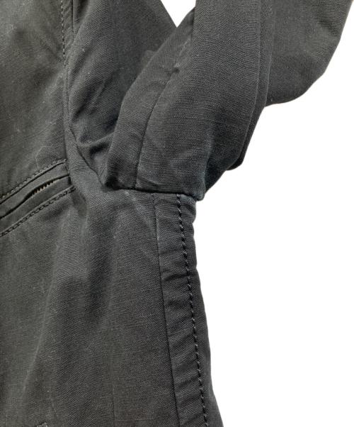 COMME des GARCONS HOMME（コムデギャルソン オム）COMME des GARCONS HOMME (コムデギャルソン オム) ジップテーラードジャケット ブラック サイズ:Lの古着・服飾アイテム