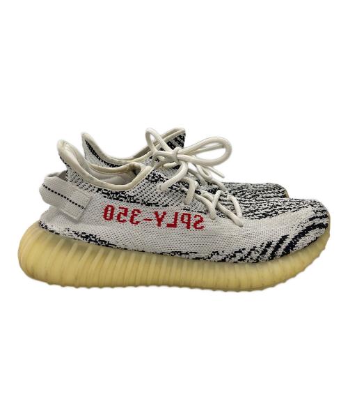 adidas（アディダス）adidas (アディダス) YEEZY BOOST 350 V2 ZEBRA ホワイト サイズ:27cmの古着・服飾アイテム