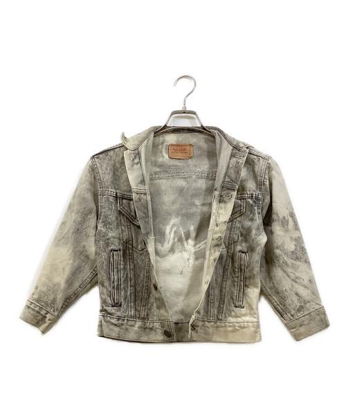 LEVI'S（リーバイス）LEVI'S (リーバイス) ケミカルウォッシュデニムジャケット グレー サイズ:Sの古着・服飾アイテム