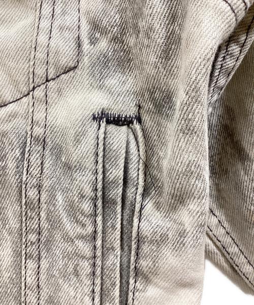LEVI'S（リーバイス）LEVI'S (リーバイス) ケミカルウォッシュデニムジャケット グレー サイズ:Sの古着・服飾アイテム