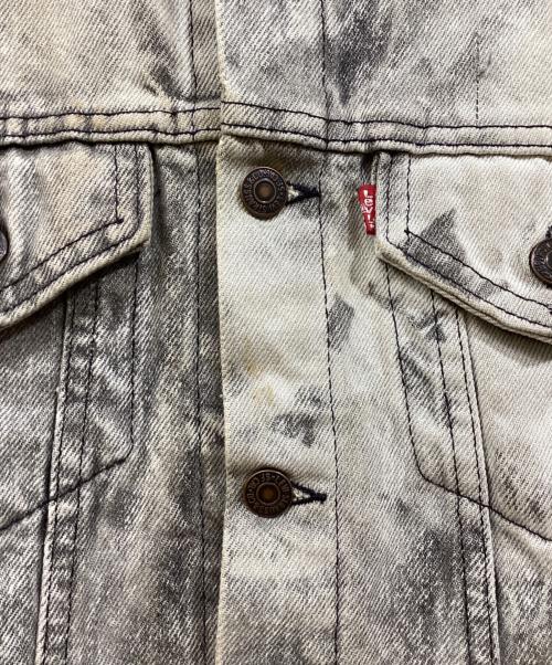 LEVI'S（リーバイス）LEVI'S (リーバイス) ケミカルウォッシュデニムジャケット グレー サイズ:Sの古着・服飾アイテム