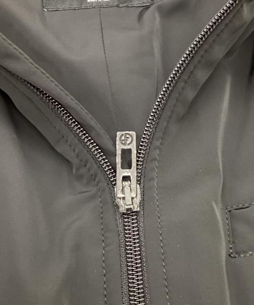 GIORGIO ARMANI（ジョルジョアルマーニ）GIORGIO ARMANI (ジョルジョアルマーニ) 中綿ジャケット ブラック サイズ:50の古着・服飾アイテム