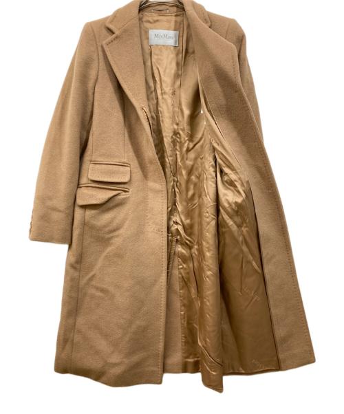 MaxMara（マックスマーラ）MaxMara (マックスマーラ) キャメルコート ブラウン サイズ:36の古着・服飾アイテム