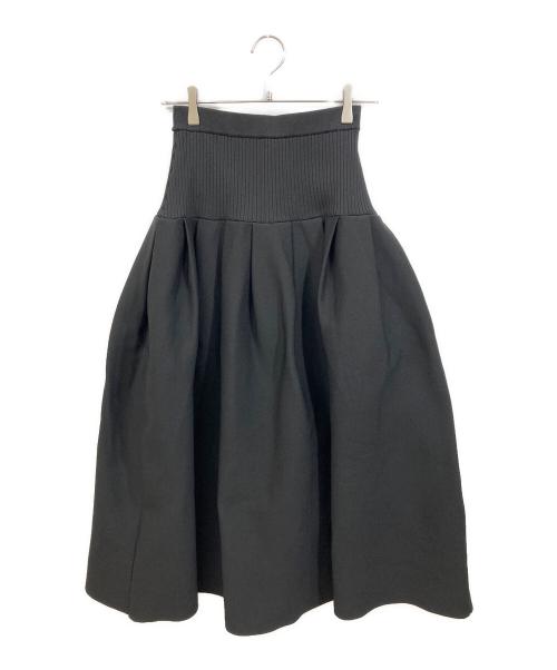 UN3D.（アンスリード）UN3D. (アンスリード) スカート ブラック サイズ:36の古着・服飾アイテム