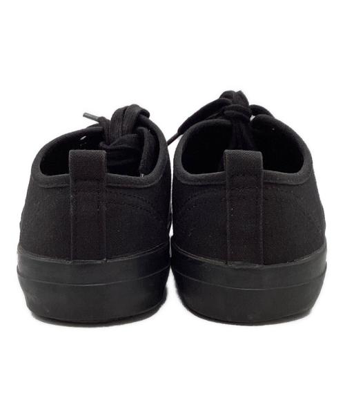 COMME des GARCONS HOMME（コムデギャルソン オム）COMME des GARCONS HOMME (コムデギャルソン オム) ブラックキャンバススニーカー ブラック サイズ:26の古着・服飾アイテム