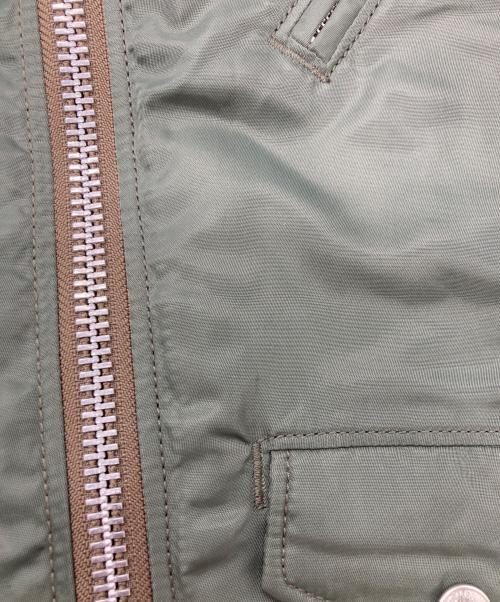 Schott（ショット）Schott (ショット) ナイロンライダースジャケット グリーン サイズ:Sの古着・服飾アイテム