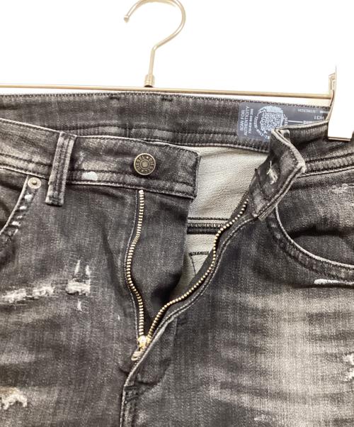 DIESEL（ディーゼル）DIESEL (ディーゼル) THOMMER JOGG JEANS ブラック サイズ:78.5cm (W31)の古着・服飾アイテム