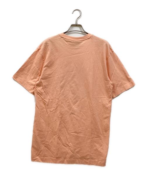 HUGO（ヒューゴ ボス）HUGO (ヒューゴ ボス) DapuseniロゴTシャツ オレンジ サイズ:Mの古着・服飾アイテム