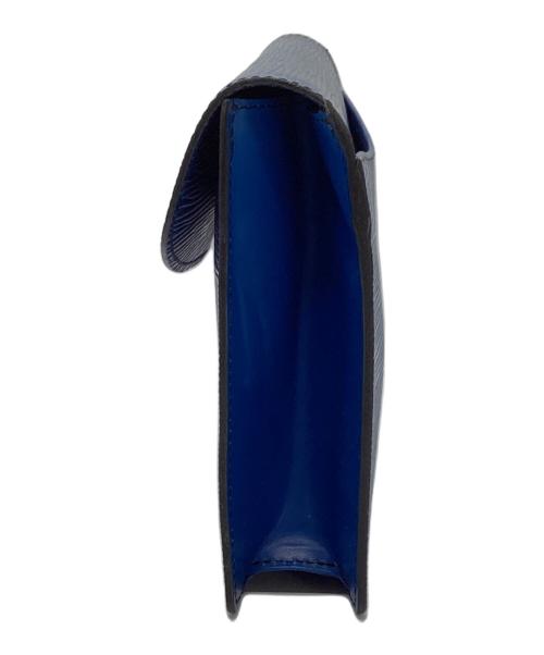 LOUIS VUITTON（ルイ ヴィトン）LOUIS VUITTON (ルイ ヴィトン) クラッチバッグ ブルーの古着・服飾アイテム