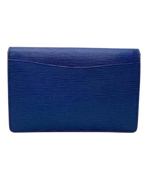 LOUIS VUITTON（ルイ ヴィトン）LOUIS VUITTON (ルイ ヴィトン) クラッチバッグ ブルーの古着・服飾アイテム