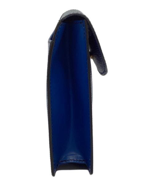 LOUIS VUITTON（ルイ ヴィトン）LOUIS VUITTON (ルイ ヴィトン) クラッチバッグ ブルーの古着・服飾アイテム