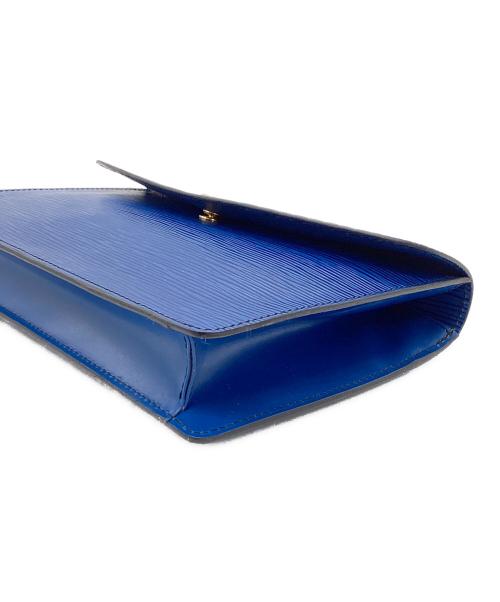 LOUIS VUITTON（ルイ ヴィトン）LOUIS VUITTON (ルイ ヴィトン) クラッチバッグ ブルーの古着・服飾アイテム