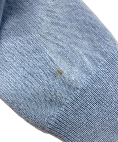 Meryll Rogge（メリルロッゲ）Meryll Rogge (メリルロッゲ) カシミヤポロニット スカイブルー サイズ:XSの古着・服飾アイテム