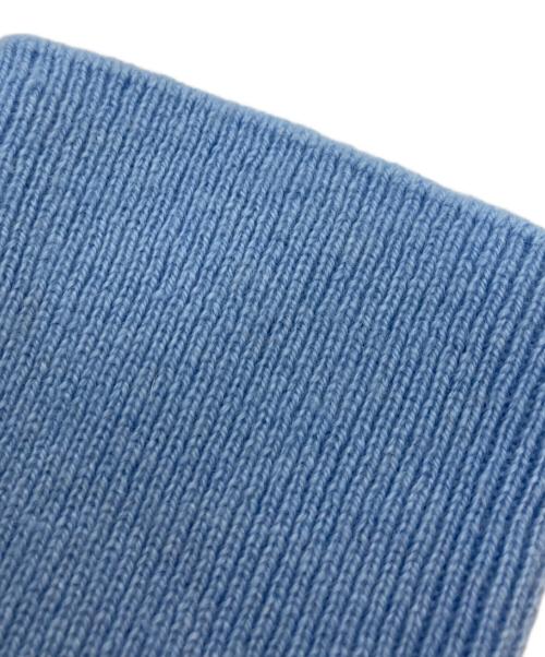 Meryll Rogge（メリルロッゲ）Meryll Rogge (メリルロッゲ) カシミヤポロニット スカイブルー サイズ:XSの古着・服飾アイテム