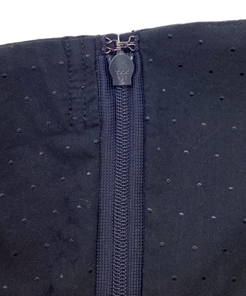 UNITED ARROWS（ユナイテッドアローズ）UNITED ARROWS (ユナイテッドアローズ) ドット ジャガード ビスチェ ネイビー サイズ:38の古着・服飾アイテム