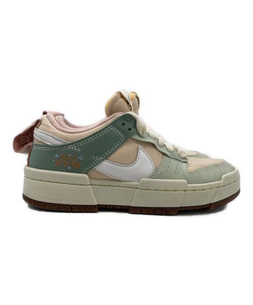 NIKE（ナイキ）NIKE (ナイキ) WMNS DUNK LOW DISRUPT 'DANDY DANDELIONS' / PEARL WHITE SEA GLASS SEAFOAM マルチカラー サイズ:24.5cmの古着・服飾アイテム