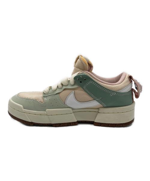 NIKE（ナイキ）NIKE (ナイキ) WMNS DUNK LOW DISRUPT 'DANDY DANDELIONS' / PEARL WHITE SEA GLASS SEAFOAM マルチカラー サイズ:24.5cmの古着・服飾アイテム