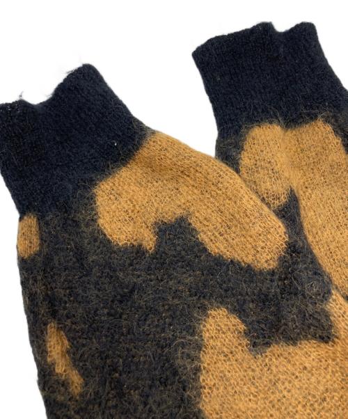 MAISON SPECIAL（メゾンスペシャル）MAISON SPECIAL (メゾンスペシャル) レオパードクルーネックニット ブラウン×ブラック サイズ:Ｌの古着・服飾アイテム