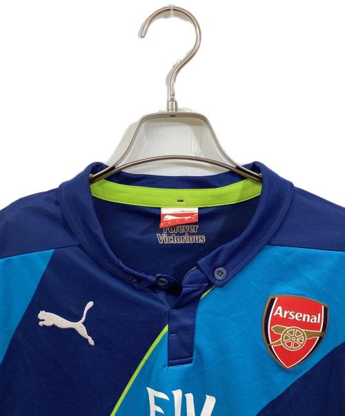 PUMA（プーマ）PUMA (プーマ) ゲームシャツ ブルー サイズ:Mの古着・服飾アイテム