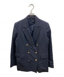 martinique（マルティニーク）の古着「ダブルジャケット」｜ネイビー