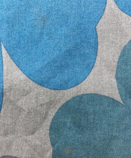 marimekko（マリメッコ）marimekko (マリメッコ) 花柄ワンピース ネイビー サイズ:34の古着・服飾アイテム