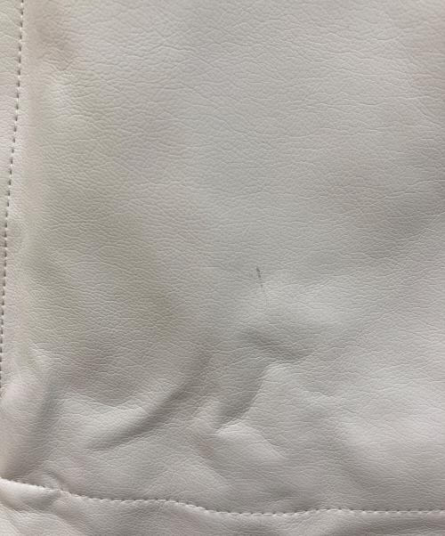 MAISON SPECIAL（メゾンスペシャル）MAISON SPECIAL (メゾンスペシャル) フェイクレザージャケット ベージュ サイズ:Mの古着・服飾アイテム