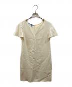 PRADAプラダ）の古着「半袖ワンピース」｜アイボリー