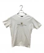 stussyステューシー）の古着「CrownBoxy Tシャツ」｜ホワイト