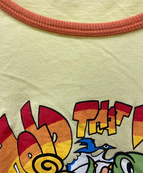 HYSTERIC MINI（ヒステリックミニ）HYSTERIC MINI (ヒステリックミニ) ラグランTシャツ イエロー サイズ:Mの古着・服飾アイテム
