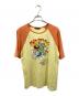 HYSTERIC MINI（ヒステリックミニ）の古着「ラグランTシャツ」｜イエロー