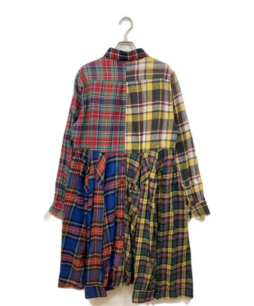 tomoki yurita（トモキユリタ）tomoki yurita (トモキユリタ) リメイクワンピース マルチカラー サイズ:FREEの古着・服飾アイテム