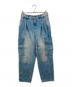 RED VALENTINOレッドヴァレンティノ）の古着「カーゴデニムパンツ」｜インディゴ