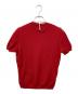 Salvatore Ferragamo (サルヴァトーレ フェラガモ) 半袖ニット レッド サイズ:XS：5000円