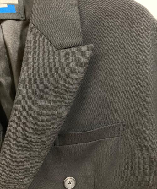 MAISON SPECIAL（メゾンスペシャル）MAISON SPECIAL (メゾンスペシャル) Prime-Over Wool Chambray Peaked Lapel Double Tailored Jacket ブラック サイズ:1の古着・服飾アイテム