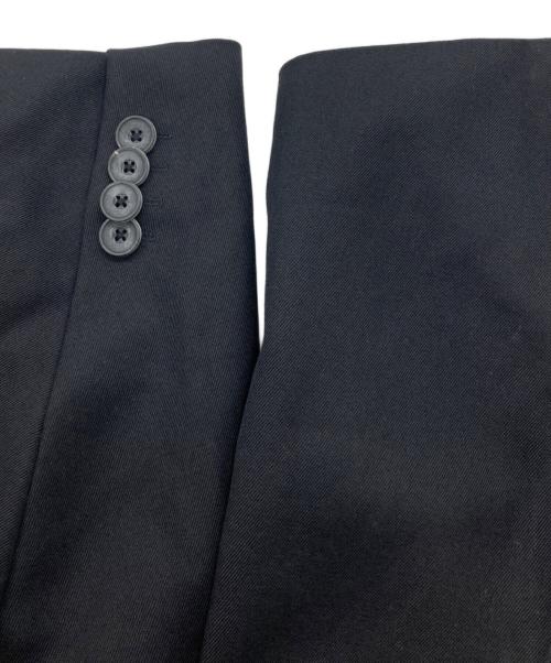 MAISON SPECIAL（メゾンスペシャル）MAISON SPECIAL (メゾンスペシャル) Prime-Over Wool Chambray Peaked Lapel Double Tailored Jacket ブラック サイズ:1の古着・服飾アイテム