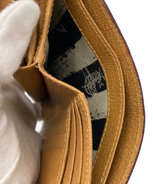 Vivienne Westwood（ヴィヴィアンウエストウッド）Vivienne Westwood (ヴィヴィアンウエストウッド) 2つ折り財布 ブラウンの古着・服飾アイテム
