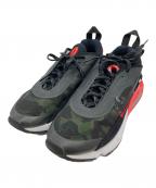 NIKE×ATMOSナイキ×アトモス）の古着「Air Max 2090 SP "Duck Camo"」｜ブラック×レッド