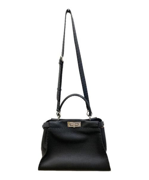 FENDI（フェンディ）FENDI (フェンディ) 2WAYバッグ ブラックの古着・服飾アイテム