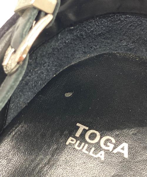 TOGA PULLA（トーガ プルラ）TOGA PULLA (トーガ プルラ) METAL SNEAKER SANDALS ブラック サイズ:SIZE 43の古着・服飾アイテム