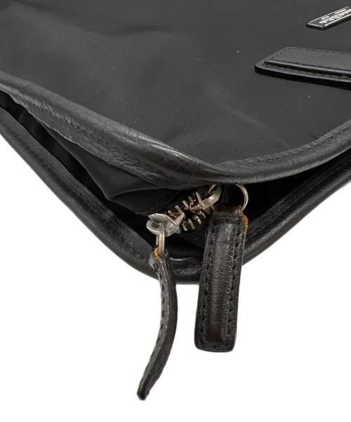 Daniel&Bob（ダニエル＆ボブ）Daniel&Bob (ダニエル＆ボブ) TOMORROW LAND (トゥモローランド) ナイロンブリーフケース ブラックの古着・服飾アイテム