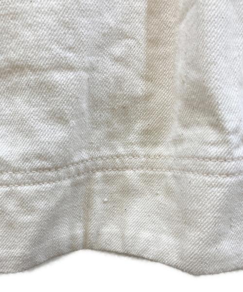 beautiful people（ビューティフルピープル）beautiful people (ビューティフルピープル) ブルキナデニムセーラープルオーバー ベージュ サイズ:38の古着・服飾アイテム