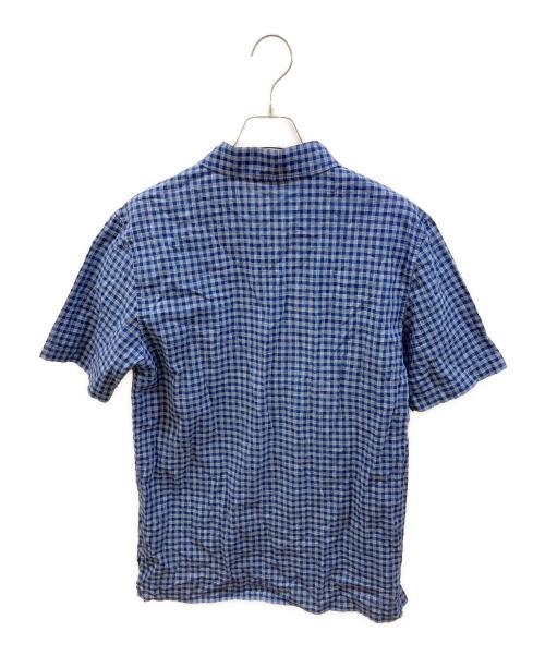 A.P.C.（アーペーセー）A.P.C. (アーペーセー) ギンガムチェックシャツ ネイビー サイズ:XSの古着・服飾アイテム