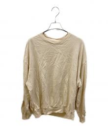 AURALEE（オーラリー）の古着「SUPER HIGH GAUGE SWEAT P/O」｜ベージュ