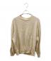 AURALEE（オーラリー）の古着「SUPER HIGH GAUGE SWEAT P/O」｜ベージュ