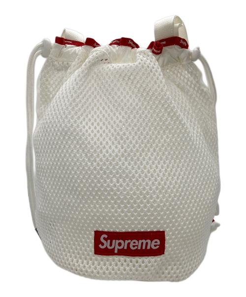 SUPREME（シュプリーム）SUPREME (シュプリーム) Mesh Small Backpack ホワイトの古着・服飾アイテム