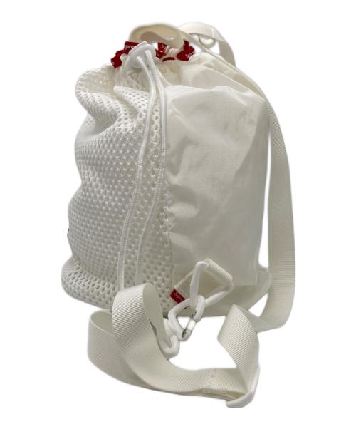 SUPREME（シュプリーム）SUPREME (シュプリーム) Mesh Small Backpack ホワイトの古着・服飾アイテム
